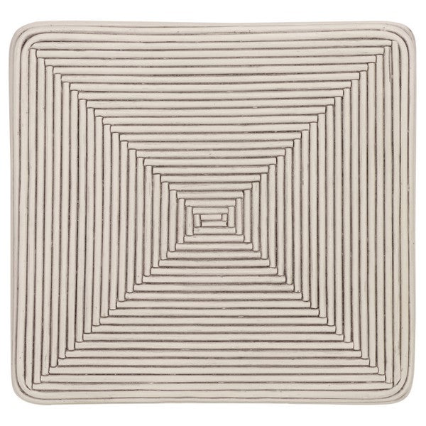 Lusen 25 in. Rattan Accent Table