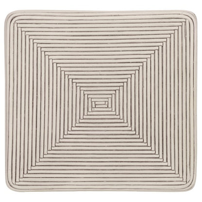 Lusen 25 in. Rattan Accent Table