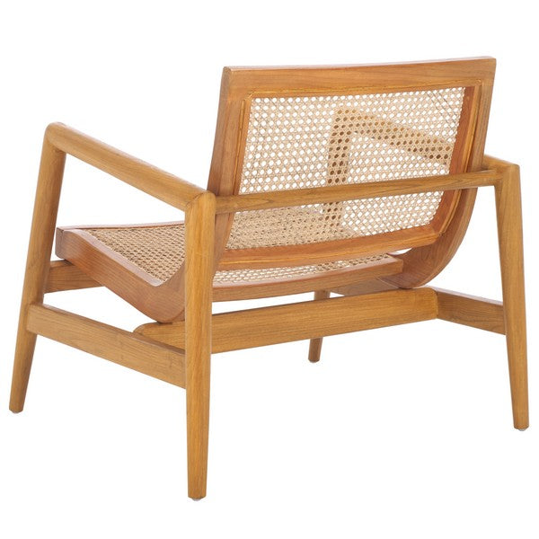 Aurina Sungkai Wood Accent Chair