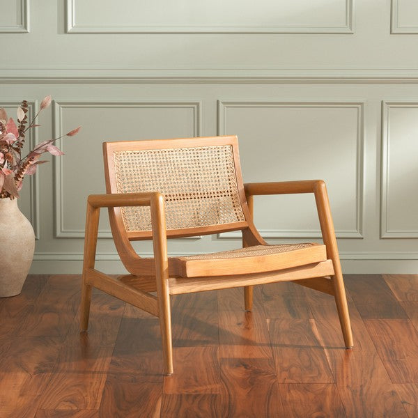 Aurina Sungkai Wood Accent Chair
