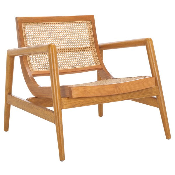 Aurina Sungkai Wood Accent Chair