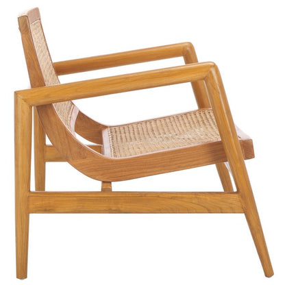 Aurina Sungkai Wood Accent Chair