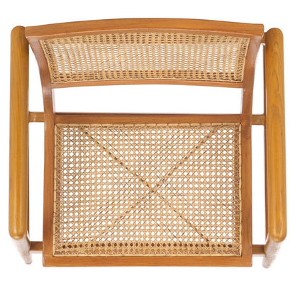 Aurina Sungkai Wood Accent Chair