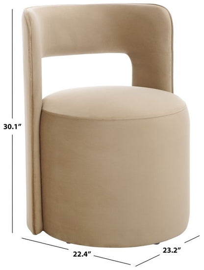 Celesia Velvet Accent Chair