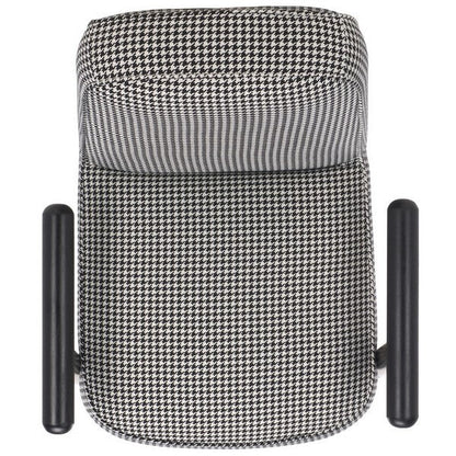 Sanza Accent Chair - Black Houndstooth