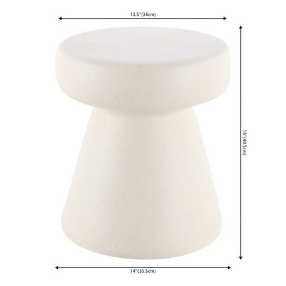 Tiria 16 in. Ceramic Accent Table