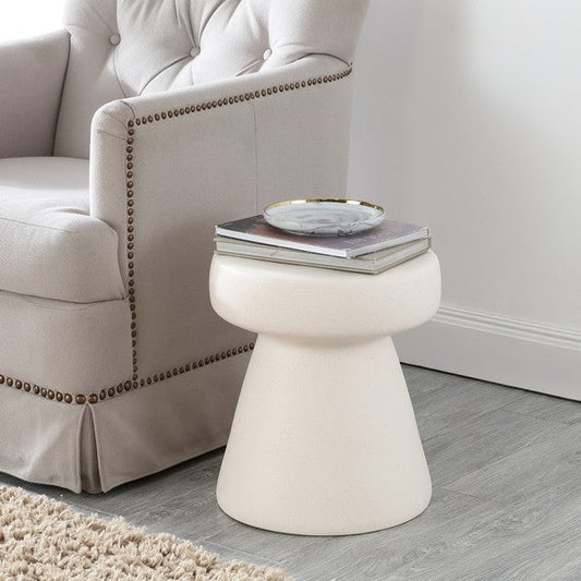 Tiria 16 in. Ceramic Accent Table