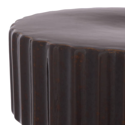 Ciserano 18 in. Ceramic Accent Table