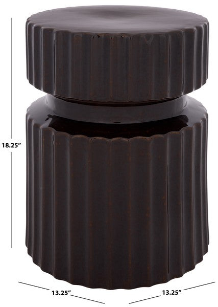 Ciserano 18 in. Ceramic Accent Table