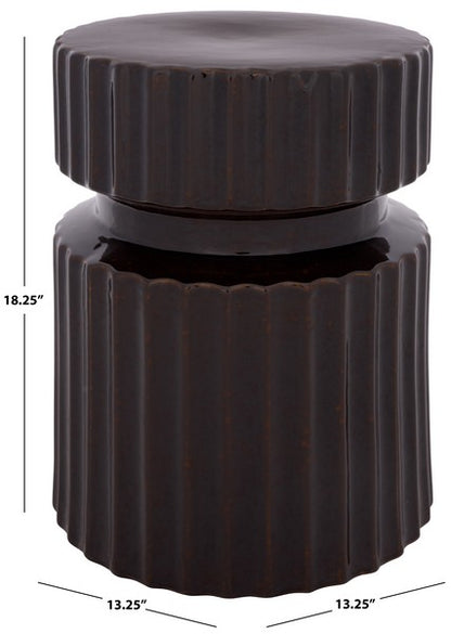 Ciserano 18 in. Ceramic Accent Table