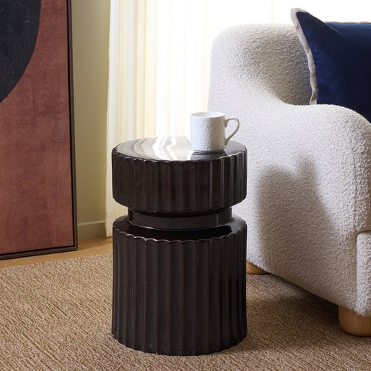 Ciserano 18 in. Ceramic Accent Table