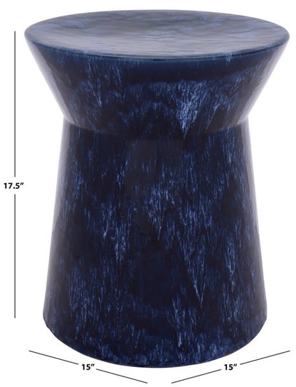 Sirtori 18 in. Ceramic Outdoor Accent Table