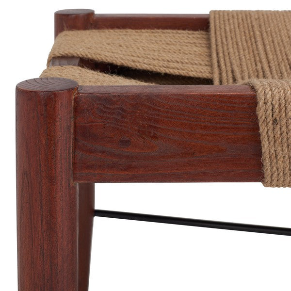 Dogana Woven Natural Jute Bench