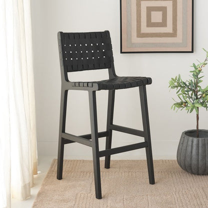 Turate Leather Bar Stool