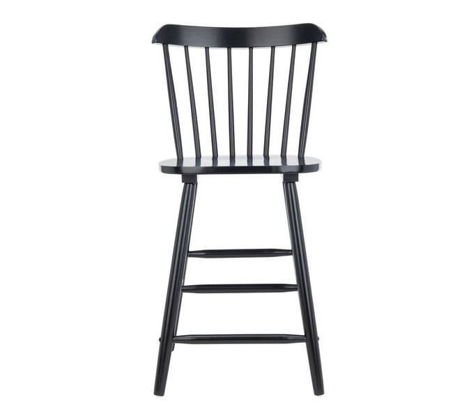 Osilo Rubberwood Counter Stool - Set of 2