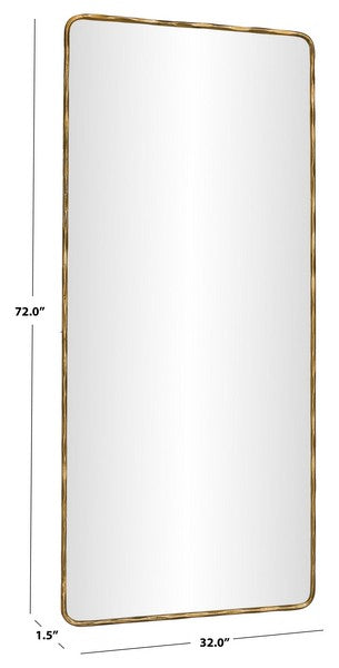 Arceto 72 in. Metal Frame Mirror