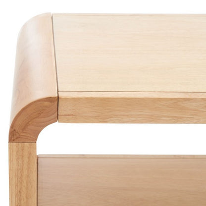 Tovena 53 in. Rubberwood Console Table