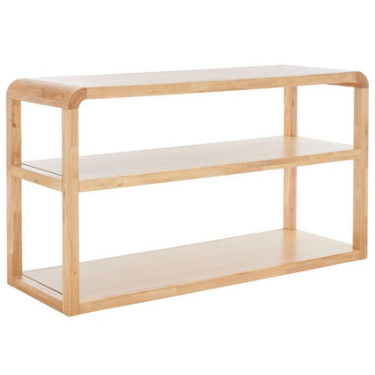 Tovena 53 in. Rubberwood Console Table