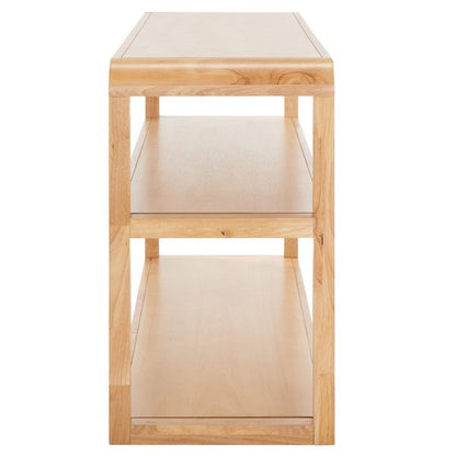 Tovena 53 in. Rubberwood Console Table