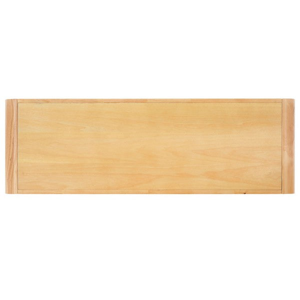 Tovena 53 in. Rubberwood Console Table