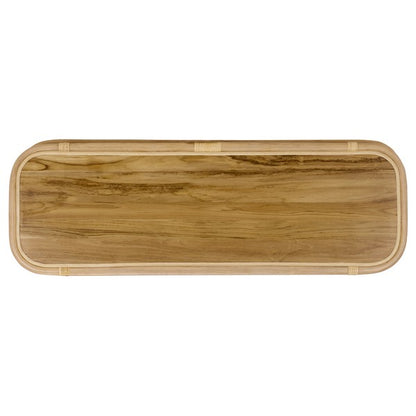 Trieste 47 in. Sea Hibiscus Wood Console Table