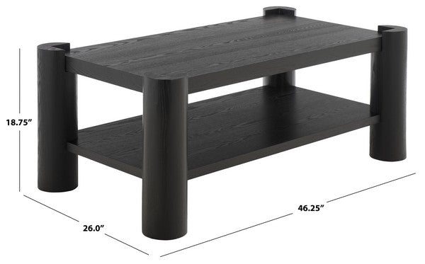 Copertino 46 in. Wooden Coffee Table