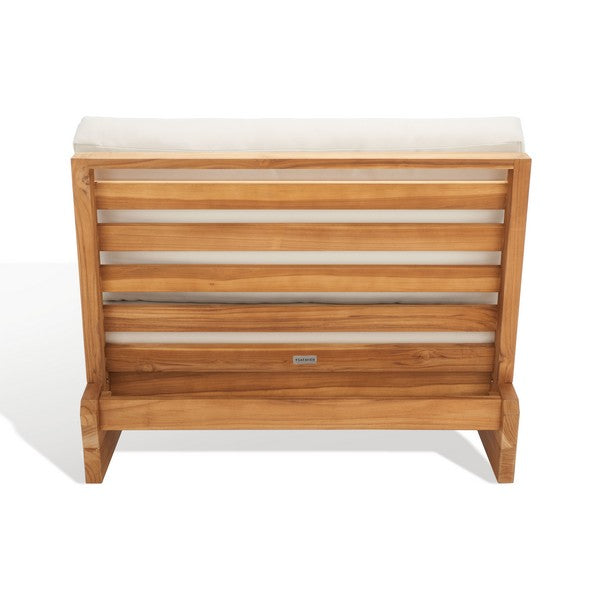 Antole Brazilian Teak Wood Outdoor Accent Chair