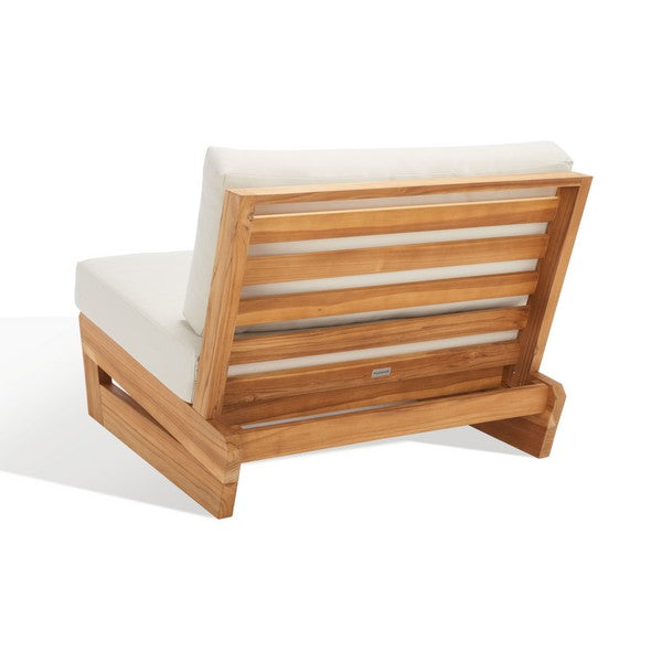 Antole Brazilian Teak Wood Outdoor Accent Chair
