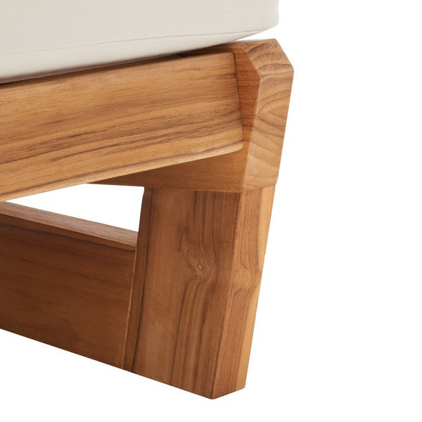 Antole Brazilian Teak Wood Outdoor Accent Chair