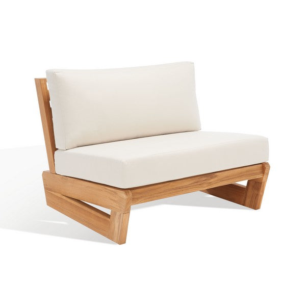 Antole Brazilian Teak Wood Outdoor Accent Chair