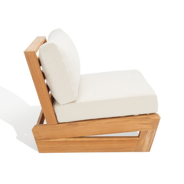 Antole Brazilian Teak Wood Outdoor Accent Chair