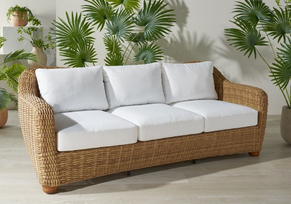 Adami 81 in. Wicker Outdoor Sofa