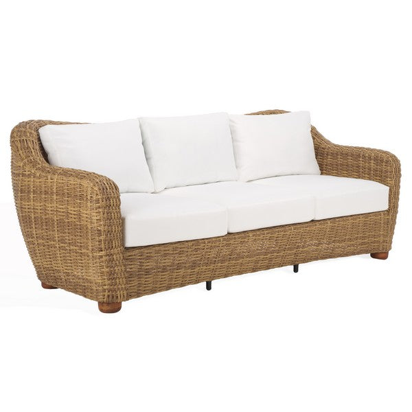 Adami 81 in. Wicker Outdoor Sofa
