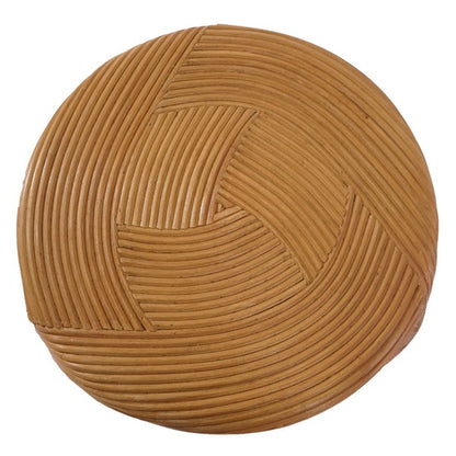 Radein 21 in. Rattan Accent Table