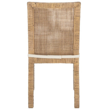 Basile Natural Rattan Dining Chair - Set of 2