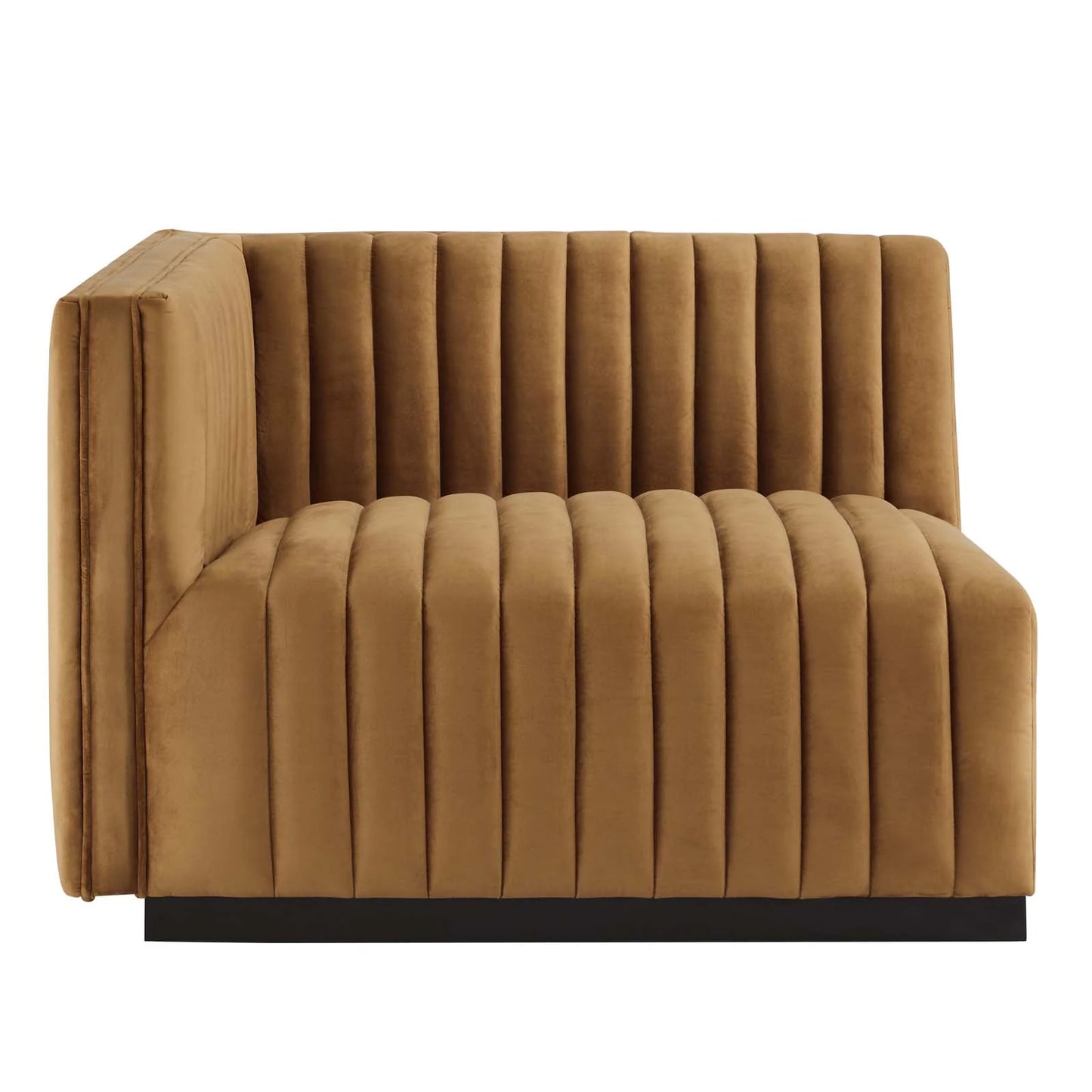 Soliera 73 in. Velvet Upholstered Loveseat