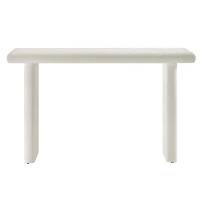 Fener 52 in. Mango Wood Console Table - White