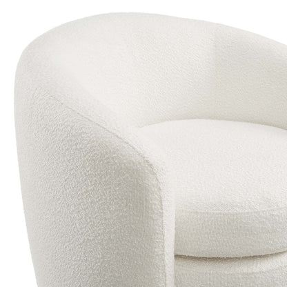 Biserno Boucle Upholstered Accent Chair