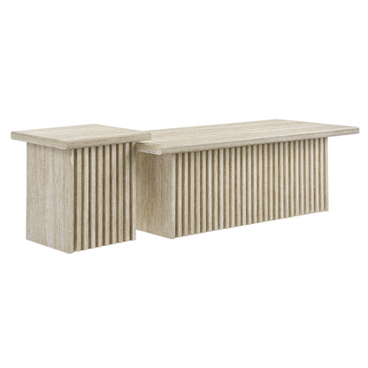 Udine 61 in. Nesting Coffee Table - Set of 2