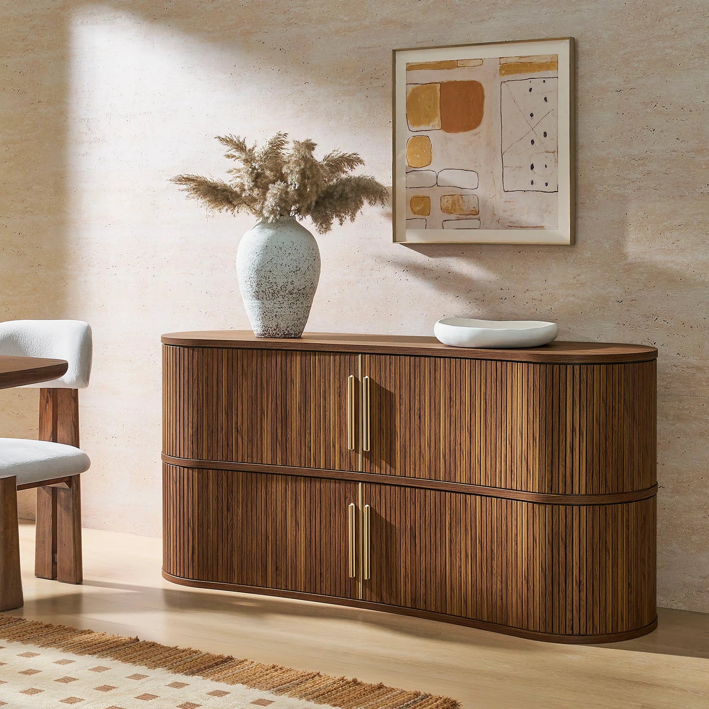 Borghi Fluted 63 in. Sideboard