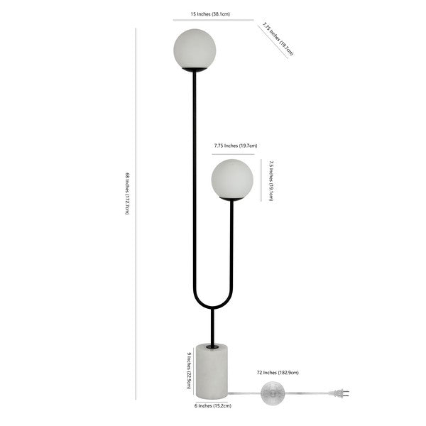 Giudice 68 in. Floor Lamp