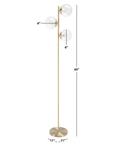 Licola 65 in. Sputnik Style Floor Lamp