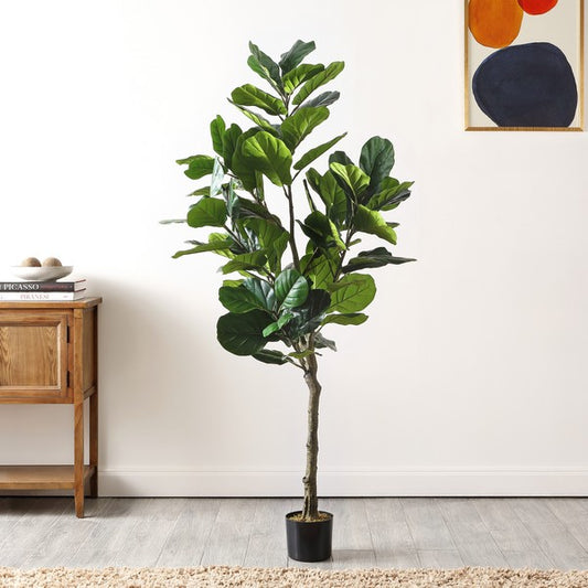Lario Faux Fiddle Fig Potted Tree