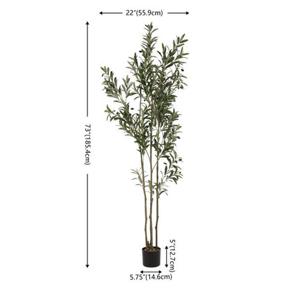 Faenza 71 in. Faux Olive Tree