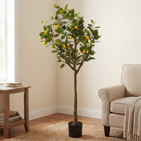 Mora 59 in. Faux Orange Tree