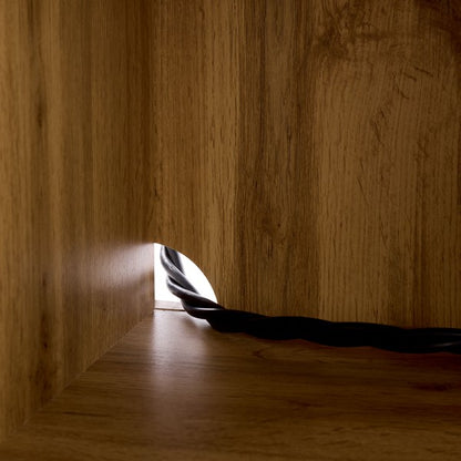 Pasquale 36 in. Rattan Compact Sideboard