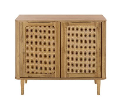 Pasquale 36 in. Rattan Compact Sideboard