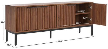 Corio 61 in. Media Stand - Walnut