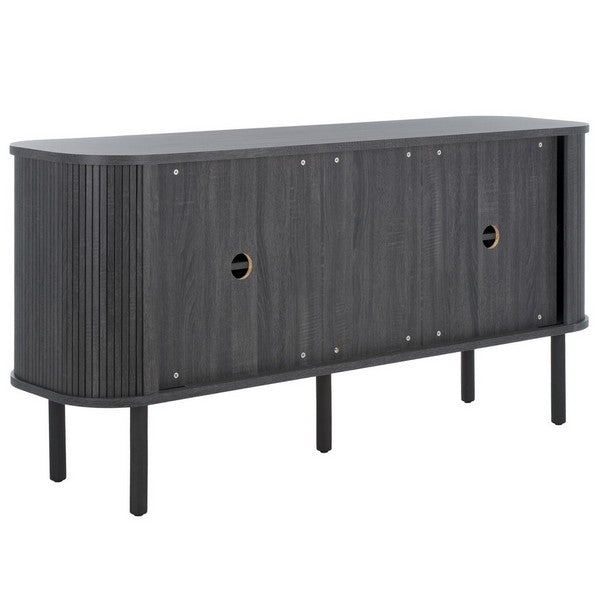 Moglio 63 in. Sideboard - Distressed Black