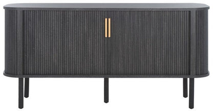 Moglio 63 in. Sideboard - Distressed Black